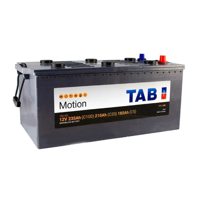 Акумулятор 235 Ah/210 Ah/180 Ah 12V TAB Motion GEL