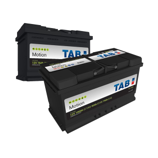 Акумулятор 75 Ah/70 Ah/55 Ah 12V TAB Motion AGM