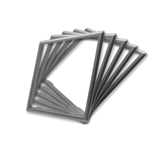 Ободок розетки 5 шт Livolo серый (DF10-15)