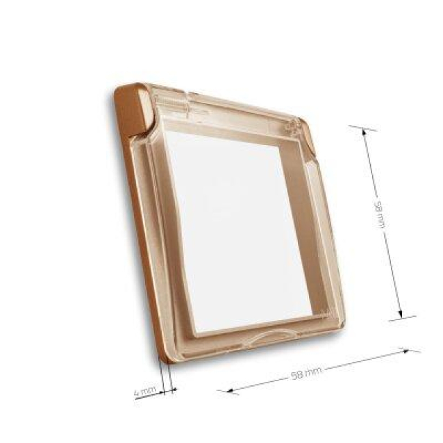 Крышка для розетки Livolo золото (C7-1WF-13)