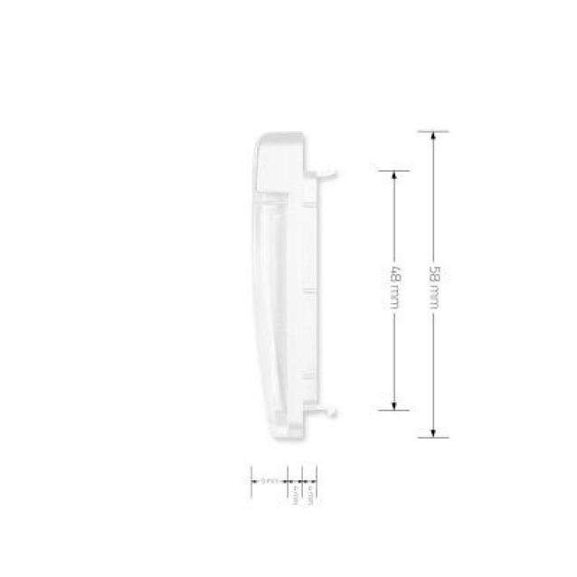 Крышка для розетки Livolo белый (C7-1WF-11)