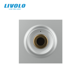 Механизм бесконтактный выключатель 1 сенсор Sense Livolo серый (VL-FCU1-2IP)
