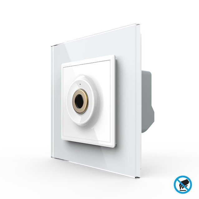 Бесконтактный выключатель 1 сенсор Livolo белый Sense (VL-C7FCU1-2WP)