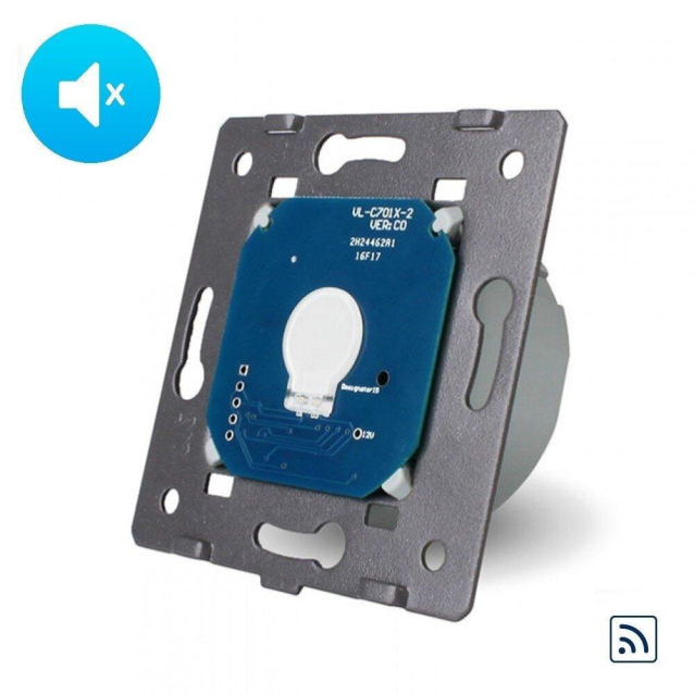 Механизм сенсорный бесшумный радиоуправляемый выключатель 1 сенсор Livolo (VL-C701RQ)