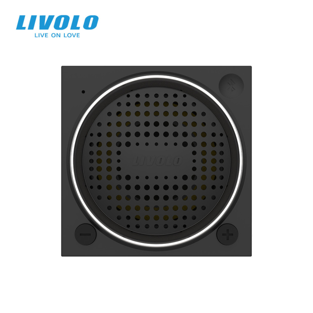 Механизм Bluetooth 5.0 колонка Livolo черный (VL-FCF-2BP)