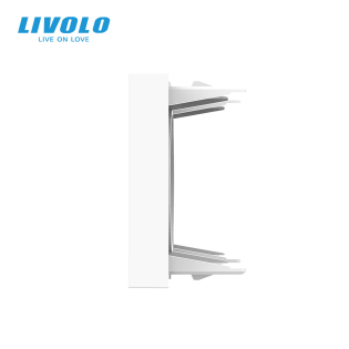 Механизм часы Livolo белый (VL-FCCL-2WP)