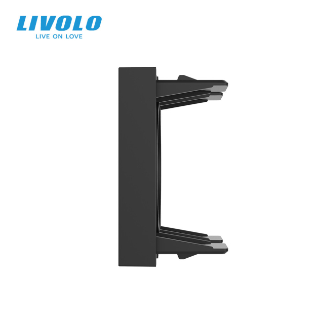 Механизм часы Livolo черный (VL-FCCL-2BP)