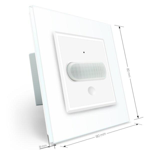 Умный датчик движения Livolo белый ZigBee (VL-FCUZ-2WP-11)