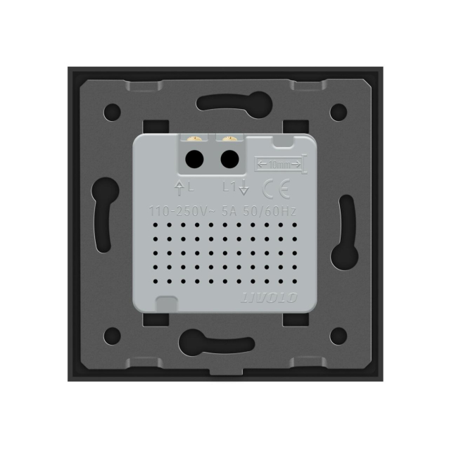 Умный датчик движения Livolo черный ZigBee (VL-FCUZ-2BP-12)