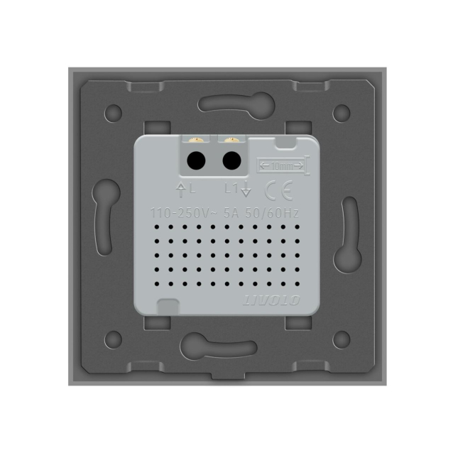 Умный датчик движения Livolo серый ZigBee (VL-FCUZ-2IP-15)