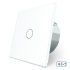 Сенсорный проходной диммер Livolo белый стекло (VL-C7FC1SD1-2GWP)