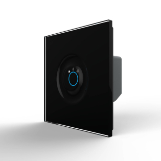 Контроллер светодиодной RGB ленты Livolo черный стекло (VL-C7FCD-BP)