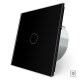 Сенсорный диммер 1 сенсор Livolo черный стекло (VL-C701D-12)