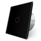 Сенсорный выключатель таймер Выключатель с реле времени Livolo черный стекло (VL-C7FC1T-2GBP)