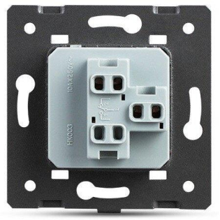 Механизм одноклавишная кнопка Импульсный выключатель Livolo золото (720100413)