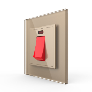 Мастер выключатель 20 ампер Livolo золотой (VL-C7KMKV20A-2AP)