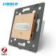 Умный механизм датчик движения Livolo золотой ZigBee (VL-FCUZ-2AP)