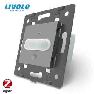 Умный механизм датчик движения Livolo серый ZigBee (VL-FCUZ-2IP)