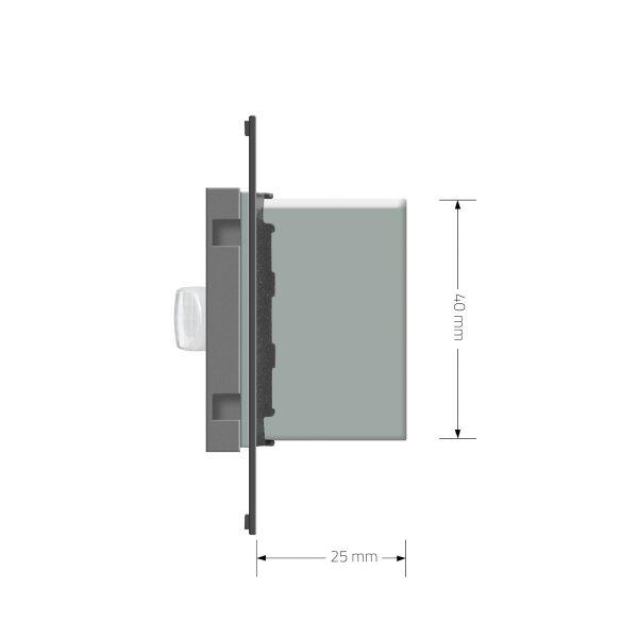 Умный механизм датчик движения Livolo серый ZigBee (VL-FCUZ-2IP)