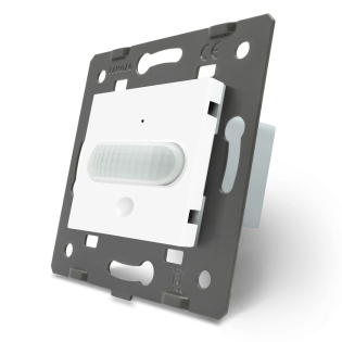 Механизм датчик присутствия и движения с сенсорным выключателем Livolo белый (C7-01RG-11)