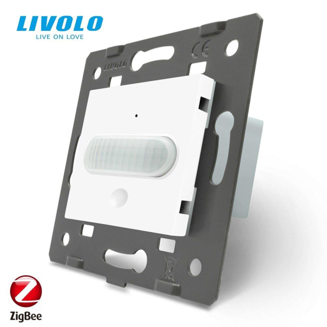 Умный механизм датчик движения Livolo белый ZigBee (VL-FCUZ-2WP)