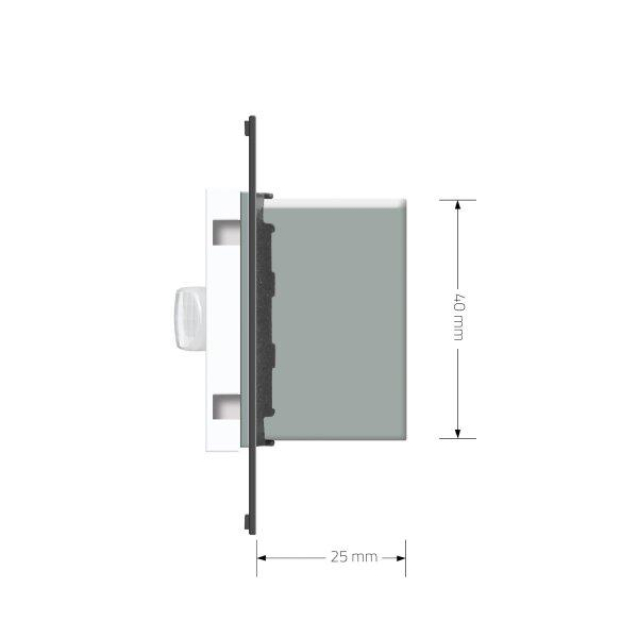 Умный механизм датчик движения Livolo белый ZigBee (VL-FCUZ-2WP)