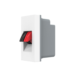 Механизм розетка Hi-Fi аудио Livolo белый (VL-FCSD-1WPS01)