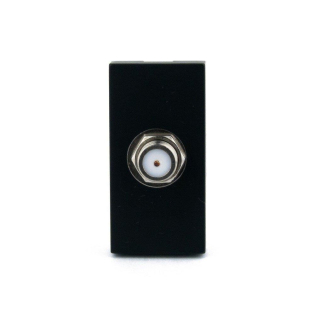 Механизм розетка спутниковая SAT Livolo черный (C7-1ST-12)