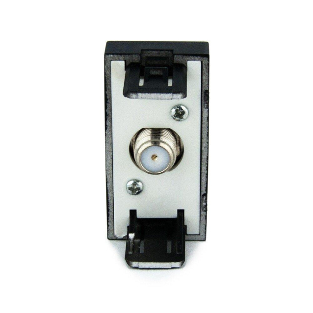 Механизм розетка спутниковая SAT Livolo черный (C7-1ST-12)