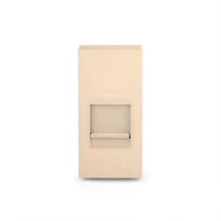 Механизм розетка интернет RJ-45 Livolo золото (VL-FCCP-1AP)