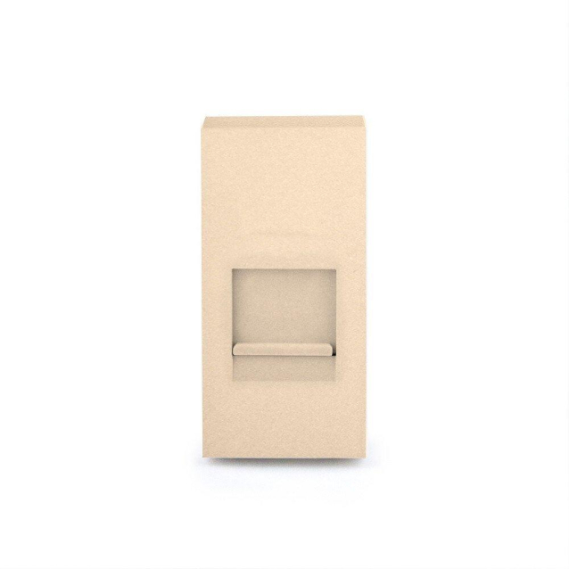 Механизм розетка интернет RJ-45 Livolo золото (VL-FCCP-1AP)