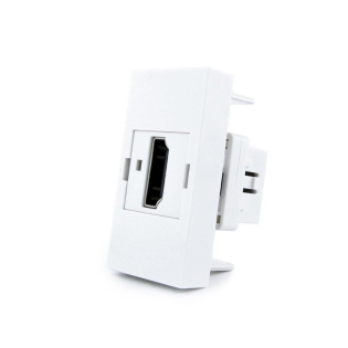 Механизм розетка HDMI Livolo белый (C7-1HD-11)