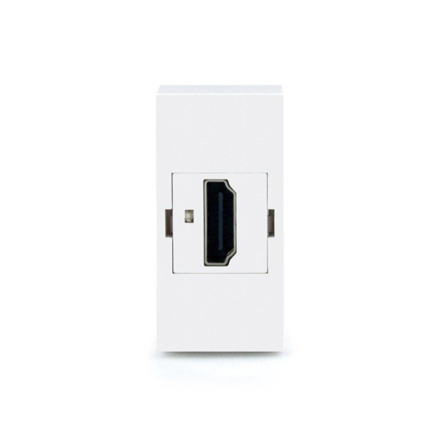 Механизм розетка HDMI Livolo белый (C7-1HD-11)