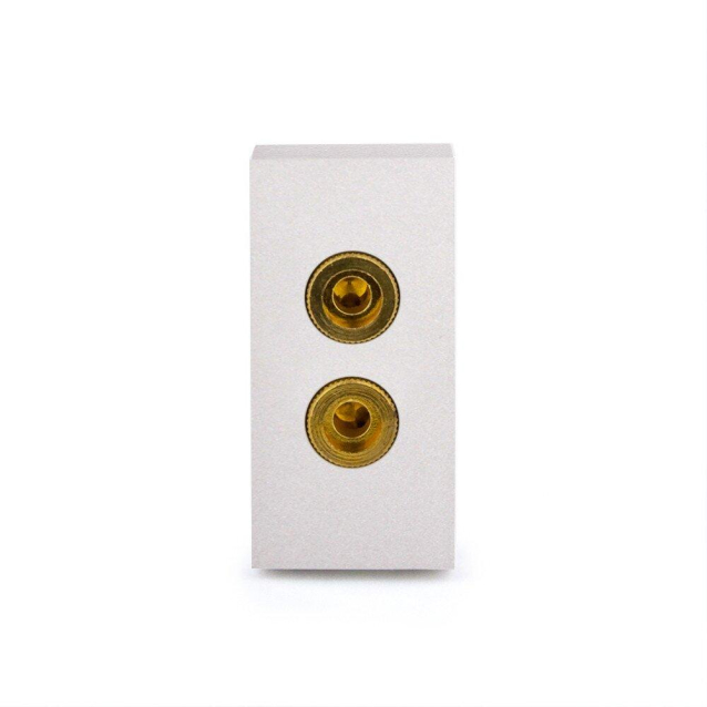 Механизм розетка аудио Banana Livolo серый (C7-91A-15)