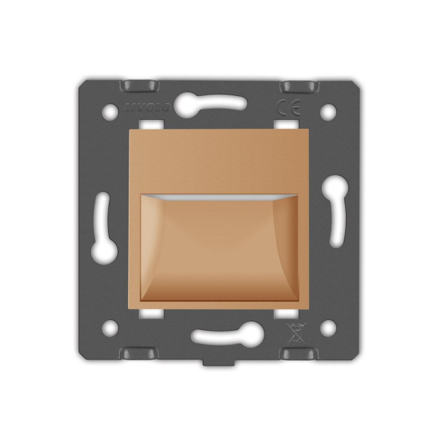 Механизм светильник для лестниц подсветка пола Livolo золото (782800613)