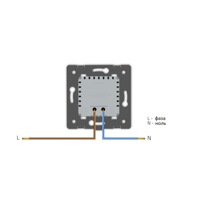Механизм светильник для лестниц подсветка пола Livolo золото (782800613)