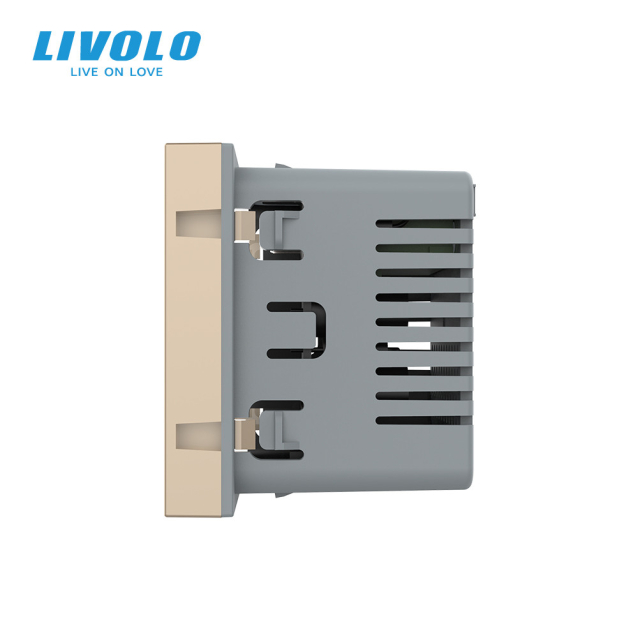 Модуль управления кондиционером Livolo золото (VL-FCA-2APS72)