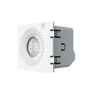 Умный механизм датчик температуры и влажности ZigBee Livolo белый (VL-FCEZ-2WP)