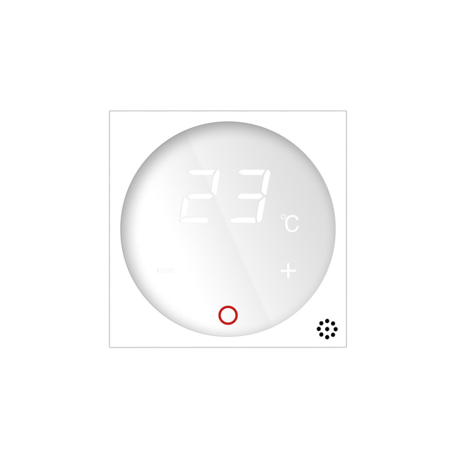 Механизм терморегулятор с выносним датчиком температуры для теплых полов Livolo белый (VL-C7-01TM2-11)
