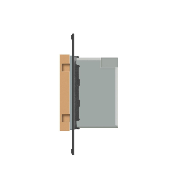 Механизм Терморегулятор со встроенным датчиком температуры Livolo золото (VL-01TM-13)