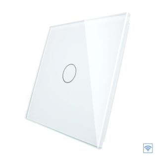 Сенсорный пульт Livolo белый стекло (VL-RMT-C701-11)