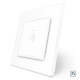 Сенсорный радиоуправляемый выключатель Sense 1 сенсор Livolo белый (722100111)