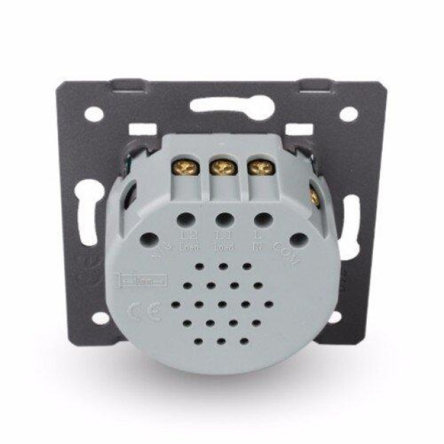 Механизм сенсорный проходной выключатель 2 сенсора Livolo (VL-FC2S-2G)