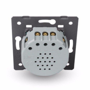 Механизм сенсорный выключатель 2 сенсора для роллет электрокарнизов ворот Livolo (VL-FC2NW-2GS21)