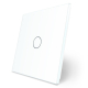 Сенсорная панель для выключателя 1 сенсор (1) Livolo белый стекло (VL-P701-2W)
