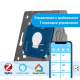Умный механизм сенсорный проходной ZigBee выключатель 1 сенсор Livolo (VL-C701SZ)