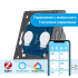 Умный механизм сенсорный проходной ZigBee выключатель 2 сенсора Livolo (VL-C702SZ)