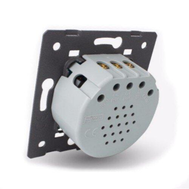 Умный механизм сенсорный проходной ZigBee выключатель 2 сенсора Livolo (VL-C702SZ)