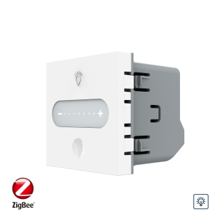 Умный механизм сенсорный диммер Livolo белый ZigBee (VL-FC1DZ-2WP)