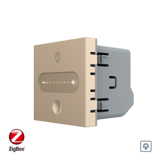 Умный механизм сенсорный диммер Livolo золото ZigBee (VL-FC1DZ-2AP)